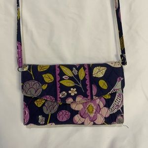 Vera Bradley cross body wallet